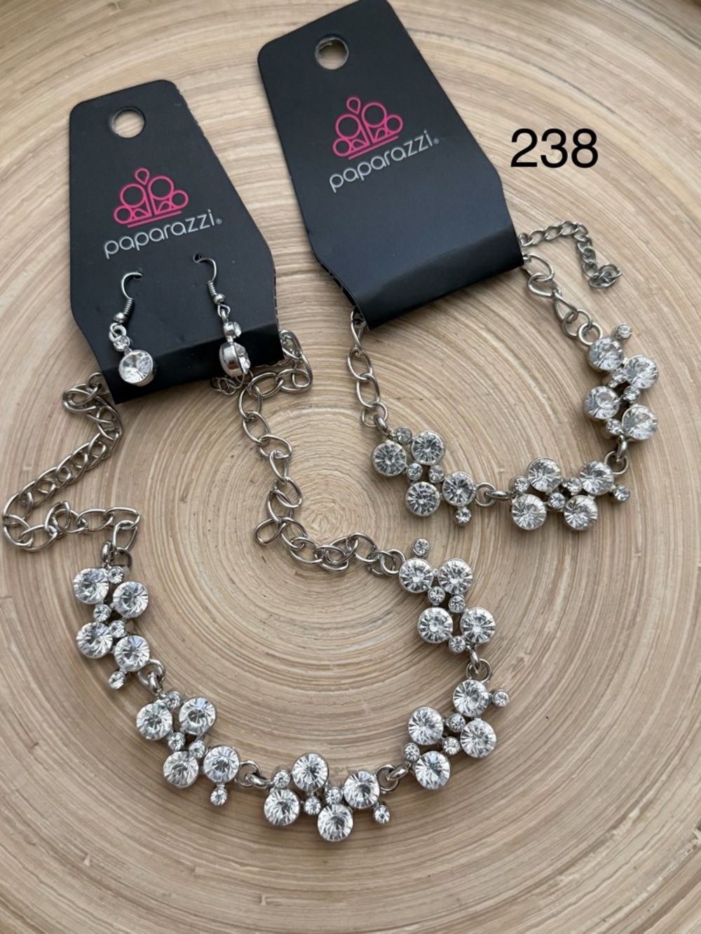 0238 Paparazzi Silver Set